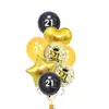 Balões de 12 Polegadas para Aniversário de 18, 30, 40, 50, 60 Anos Decoração de Festa de Aniversário Suprimentos Amazon Wish