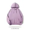 Moletom 330g de algodão puro, design de ombros caídos, peso pesado, oversized, em estilo chinês moderno, modelagem solta, moletom grosso, moletom unissex