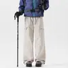 Pantalones Cargo Funcionales Americanos para Hombre Otoño 2025 Nuevos Sueltos Casuales Pantalones de Montañismo al Aire Libre Impermeables Pantalones de Asalto