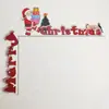 Nuevo Adorno de Esquina de Muñeco de Nieve de Madera Navideño para Árbol de Navidad y Exhibición en Ventana, Decoración de Regalo de Arte en Madera Festivo Lindo para Armar