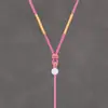 Corda trançada de oito fios para pingente feminino, cordão de colar com enrolamento de arame, jade Hetian, esmeralda, pingente de jade, cordão de pescoço dourado, cordão para pingente