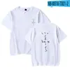 Camiseta Redonda Estampada de Manga Corta 20262D para Hombres y Mujeres, Otras Marcas Europeas y Americanas, Sin Etiqueta, Casual Seda de Leche