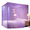 Mosquiteiro Criptografado de Porta Única para Uso Doméstico, Estilo Palácio de Verão, De Chão para Cama de Casal 1,8m, Universal para Dormitório Estudantil 1,2m
