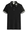 Camisa Polo de Manga Curta, Roupa de Trabalho Corporativa Respirável, Impressão de Logotipo Personalizado e Bordado Camiseta de Negócios Roupas de Grupo