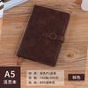 Caderno de Trabalho A5 PU que Muda de Cor 2022 Livro de Registro de Logs Caderno de Reuniões com Fivela de Negócios com Logo Impresso