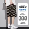 2026 Nuevos Pantalones Cortos para Hombre Estilo Americano Marca de Moda Diseño Delgado Nicho Sueltos Talla Grande Deportivos Casuales Pantalones de Cinco Puntos