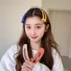 Pinza Lateral Grande Simple de Color Sólido Estilo Japonés Pinza para Mechones Pequeños Delanteros de Niña Nuevos Accesorios para el Cabello Primavera 2025