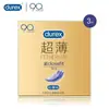 Condones Durex Amor Audaz Ácido Hialurónico Ultra Delgados Invisibles Paquete de 3 001 Ajuste Ceñido Sensación de Estar Desnudo Condones de Seguridad Air