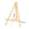 Cavalete pequeno com corda suporte de mesa para celular ipad prancha de desenho porta-retratos pequeno de madeira suporte de exibição de pintura a óleo