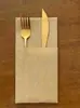 Juegos de Cuchillo y Tenedor Desechables de Alta Gama Transfronterizos, Servilletas de Papel Gruesas Libres de Polvo para Restaurantes Occidentales y Hoteles, Servilletas de Papel Libres de Polvo de Bolsillo