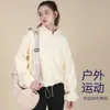 Sudadera Gruesa Nueva de Otoño e Invierno Chaqueta Deportiva Cálida de Forro Polar Ropa Exterior Casual para Mujer Estilo Coreano Holgada con Cremallera