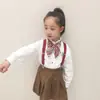 2021 Corbata de Moño de Color Sólido para Niños y Niñas Corbata para Estudiantes de Primaria Cuello de Uniforme Escolar Coreano Flor Estilo Británico Mariposa