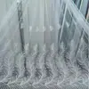Cortinas Transparentes em Estoque para Venda no Atacado para Janelas da Sala de Estar, Cortinas Transparentes Brancas Simples, Cortinas Transparentes Prontas