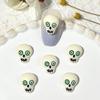 Joyería de uñas de diablillo de Halloween transfronteriza, venta al por mayor, divertido diablillo fantasma, accesorios de resina de calabaza, parche para carcasa de teléfono móvil