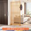 Venta al por mayor Nueva Mampara de Estilo Chino para Sala de Estar, Mampara Móvil de Estilo Japonés para Vestíbulo de Entrada, Uso Doméstico Frente a la Puerta con Diseño Calado