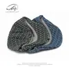 Sombreros de Estilo Nuevo Primavera y Otoño 2025 para Hombres y Mujeres: Gorra Casual de Pico de Pato, Boina Artística Retro de Jacquard de Mezclilla, Gorra de Béisbol