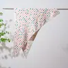 Nova Moda Estilo Coreano Cinto Simples Faixa de Cintura para Mulheres, Lenço Decorativo Triângulo, Lenço Fofo e Doce de Seda Sintética