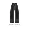 Nuevos Jeans Scimitar Lavados con Degradado Retro Americano 2025 para Hombre, Pantalones Casuales de Pierna Ancha Estilo Perezoso Holgado de Otoño