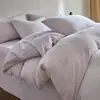 Nueva Colección Primavera/Verano 2026: Juego de Cama de Cuatro Piezas Jacquard Teñido en Hilo Grado A 100% Algodón Transpirable y Suave con la Piel Gasa de Doble Capa Algodón Lavado