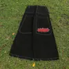 Celebridade da Internet Transfronteiriça Tendência Harajuku Hip-Hop Retrô Caveira Streetwear Jeans Jnco Y2K Jeans Masculino