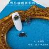 Resina explosiva de gelo através da arte do prego borboleta jóias meia asa tamanho asas de cristal de gelo borboleta de vidro diamante acessórios do prego