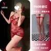 Pensamentos Noturnos Lingerie Sexy Noturna Diversão Sedutora Renda Sexy Roxa Tentação Sem Tirar Camisola para Seios Pequenos Uniforme 9608