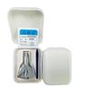 Recortador Manual de Vello Nasal de Acero Inoxidable Lavable Recortador Mecánico de Vello Nasal Unisex Recortador de Vello Nasal