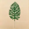 P Navidad simulación polvo dorado raíces de árbol hojas esquejes de árbol de Navidad adornos accesorios decorativos DIY simulación exquisito