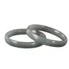 Pulseira 12mm Lama de Taro Vidro Pop Imitação de Jade Pulseira Pulseira Sino Pulseira Acessórios da Dinastia Han Pulseira Anel Tendência Feminina