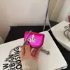 Mini Bolso Silla Estilo Coreano Nuevo Bolso de Axila Retro Cadena Gruesa Estilo Punk Dulce y Fresco Brillante Bolso de Hombro Casual para Mujer