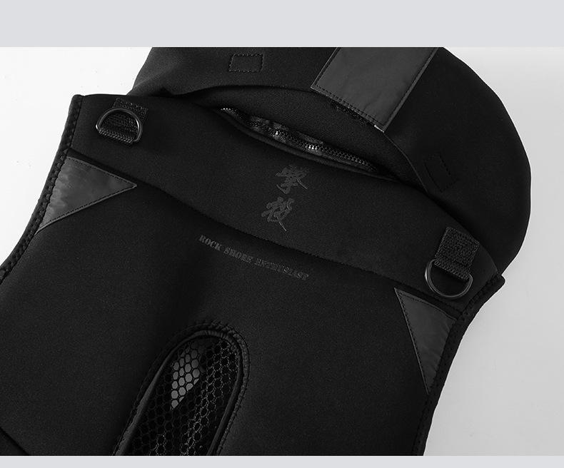 大浮力黑色救生衣