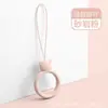 Pingente de Lanyard de Urso para Celular Capa de Celular Desenho Animado Anel de Pendurar Lanyard de Chave Silicone Líquido Portátil Fivela de Anel Durável