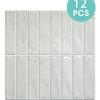 Adesivos de Azulejo 2D Estilo Minimalista para Pisos de Banheiro e Cozinha, Adesivos de Parede de Fundo Autoadesivos à Prova d'Água e de Óleo, Decoração de Ano Novo