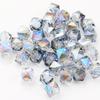 Acessórios de cabelo atacado novo borda de conta de cristal furo na conta quadrada acessórios para joias diy pulseira de contas soltas acessórios para brincos