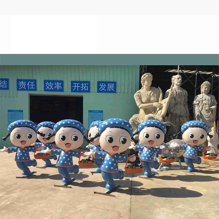 公园玻璃钢雕塑