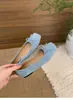 Zapatos de tacón bajo de corte bajo para mujer, estilo francés, para aumentar la altura, 2026, nuevos para primavera verano, Mary Janes, Slip-Ons, Zapatos de ballet de noche, Mocasines