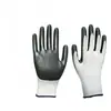 Guantes de nailon resistentes al desgaste, antideslizantes, de nitrilo para trabajos en obra, guantes de seguridad transpirables resistentes al aceite