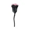 Pincel de Maquiagem Flor de Rosa Transfronteiriço, Pincel Grande para Pó, Pincel para Blush, Cabo Galvanizado, Pincel de Maquiagem com Cerdas Macias, Pincel para Pó de Unha