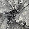 [Nuevo] Versión Taiwán estampado tela de malla americana estampado estilo patrón de flores tela para ropa estampada superficie de estampado