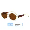 Óculos de Sol Estilo Punk Hip-Hop Disco Retrô Europeu e Americano Poligonal Formato de Diamante Tendência Masculino e Feminino Para Rosto Pequeno Look Emagrecedor Óculos Populares