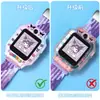 Procesamiento PersonalizadoAdecuado para los modelos de reloj Little Genius, funda protectora con fondo degradado de dibujos animados y estampado esmerilado