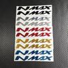 Adecuado para Yamaha NMAX Etiquetado Logo Decoración de Carcasa Calcomanía 3D Decoración de Carrocería Decoración de Letras Laterales Calcomanía