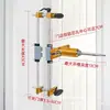 Abreagujeros para Puertas de Madera Maciza Herramienta para Taladrar Agujeros para Cerraduras de Carpintería Instalación Interior Herramienta de Cerradura Juego Completo Otra