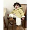 Homem das Estrelas Original! Casaco de Inverno Feminino Chapéu de Elfo Infantil Jaqueta Quente de Lã de Algodão Atacado Tendência