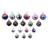 Campanillas Pequeñas Pintadas de Colores Caramelo Transfronterizas Metal Hierro Perro Gato Mascota Llavero de Campana Accesorios Colgantes para Joyería DIY
