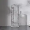 Vaso de Flor de Rede Estilo Ins, Vaso Vermelho Congelamento Extremo, Vidro de Geleira, Arranjo de Flores Transparente, Rosas, Flores Frescas, Decoração de Mesa de Jantar da Sala de Estar