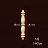Estilo Europeo Madera Maciza Calabaza Pequeña Pilar Pequeño Coche Barandilla de Madera Accesorios de Decoración Partición Gabinete de Vino Sólido Valla Columna de Puente de Pasillo