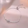 Collar para Mujer Estilo Coreano y Japonés Collar de Circonita de Flor Giratoria Transfronterizo Nicho Ins Aretes Set de Moda Cadena Clavicular