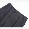 Estilo Nuevo Primavera y Verano Mujer Textura de Cáñamo Semi-Elástico Pierna Recta Estilo Old Money Holgado Caída Pantalones de Traje Fsy60364