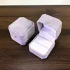 Elegante Caja de Joyería de Piel Sintética de Borrego con Bordes en Relieve y Hebilla Octagonal Dorada, Exquisita Caja para Anillos y Collares, Caja de Lujo Ligero para Pulseras y Brazaletes